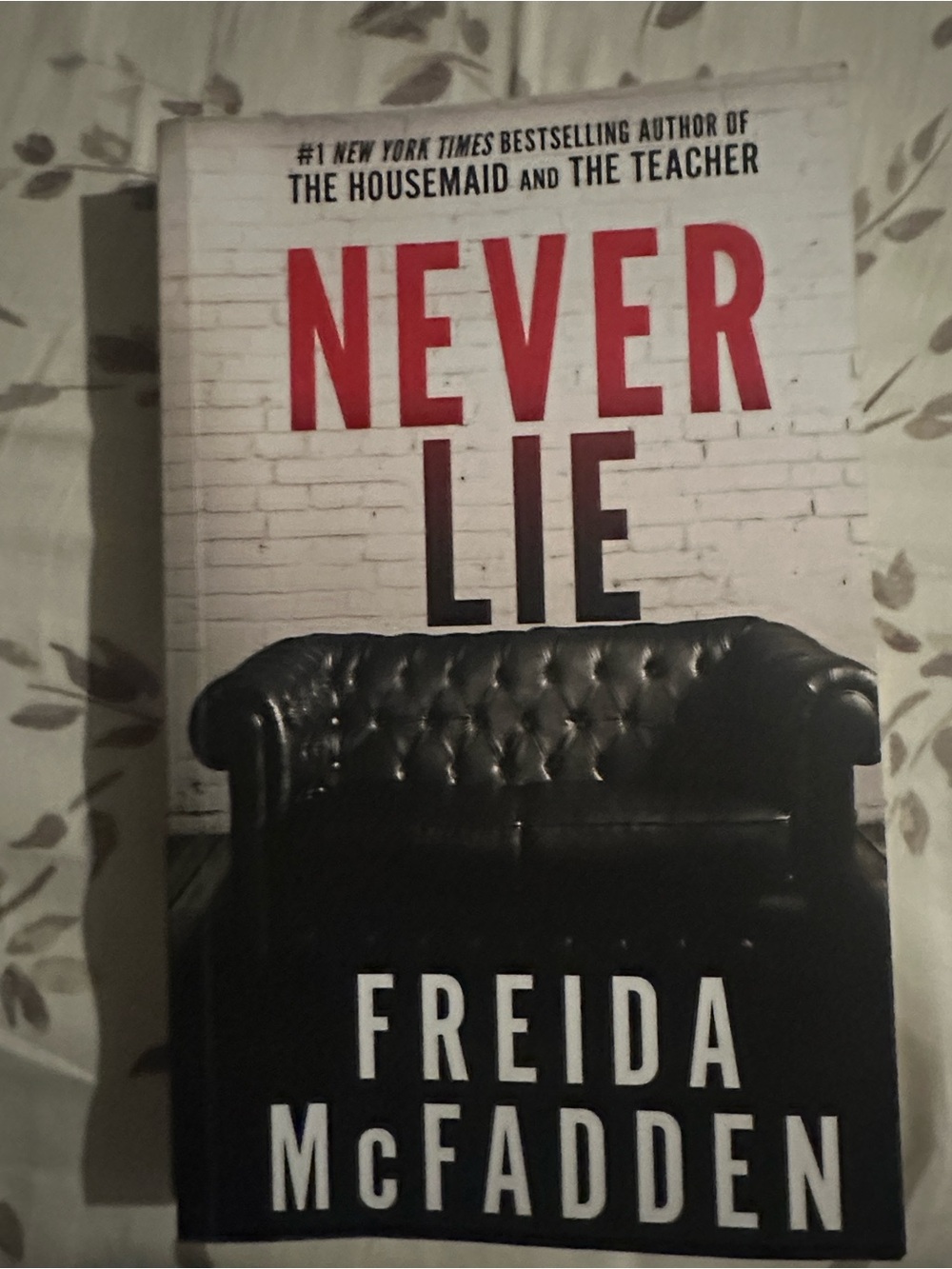 Bundle 2 for $18: Never Lie by Freida McFadden